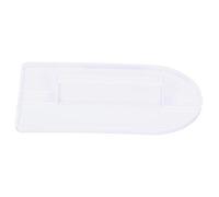Haofy Fondant Smoother Durable Cake Smoother Essential Tool for Shaping and Smoothing Rolled Fondant on Your Cake, for Enthusiasts, Made of Food-Grade Plastic, White, 5.7x3.1x1.1in