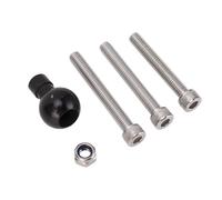 Haofy Gabel Stam Baail Basic Cloakroom 1 - Inch Rubber -Ball Assembly for B 367U Clinging, a Versatile GPS Handle for Drivers
