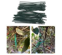 Haofy Garden Cable Ties 50 Pack Reusable Plant Twist Ties for Trees Vines Staking Anti Adjustable Cord for Computer Desk Home Theater Rack (1)