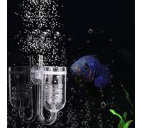 Haofy Glass CO2 Diffuser for Aquarium, U-Shape Design, High Transparent Fish Tank Carbon Dioxide Atomizer