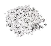 Haofy Gold Charms,2000Pcs Beautiful Exquisite Belly Dance Sequins Pendants for Disc Earring Necklace Bracelet DIY Craft Supplies (Silver (Bird))