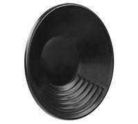 Haofy Gold Mining Pan Efficiently Separates Impurities for Prospectors 38cm Black Plastic