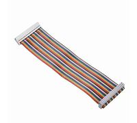 Haofy GPIO Extension Cable, 40 Pin Female to Female Ribbon Cable with Copper Core, 20cm Adapter for Banana Pi Orange Pi 2 3, Plug and Play for Projects
