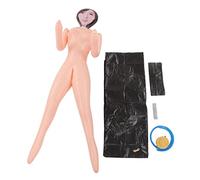 Haofy Halloween Decorations Dead Victim Prop 3FT Crime Scene with Realistic Blood for Outdoor - Haunted House Display Halloween Party Easy Install Spooky Setup