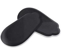 Haofy Heel Inserts Heel Cushion Supination Insoles, Heel Cups Lateral Inner Heel Wedge Insert for O/X Type Leg, 2 Pairs Heel Gel Support Pads Orthopedic Insoles for Supination and Pronation