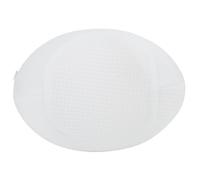 Haofy High Density Memory Foam Knee Pillow for Comfort Sleeping Cushion Leg Support 25x20x15cm (White)