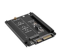 Haofy High Performance 22pin M.2 NGFF to SATA Adapter, Plug and Play M.2 to SATA M Key Adapter Card for WinXP/for Vista/Win7/Win8/for Linux