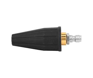 Haofy High Pressure Washer Rotating Nozzle Efficient 3600PSI Spray for Home Cleaning Steel Black 1pc