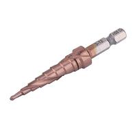 Haofy High Speed Steel Step Drill Bit Cobalt Coating Flexible Chamfering Tool for Stainless Steel 3-12mm (3-12)