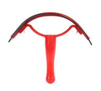 Haofy Horse Squeegee Scraper, Ergonomic Plastic Sweat Scraper with Fast Drying, Ideal for Grooming Horses and Other Animals (Red)