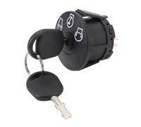 Haofy Ignition Switch 3 Position 5 Terminal with 2 Keys Replacement for Ariens 03290500 Bad Boy 077 8076 00 725 04659 Silver Alloy Contacts for Lawn Mower Zero Turn Tractor