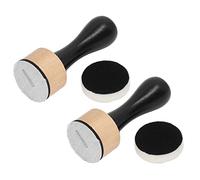 Haofy Ink Blending Tool, Easy to Use with Two Handles and Four Round Foam Sponges for Seamless Color Application, Compact 1.2 X 3.0 Inch Handle and 1.2 Inch Diameter Sponge Ideal for