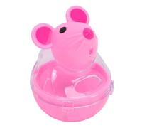 Haofy Interactive Cat Toy Ball for Small Medium Large Cats to Keep Them Busy Cat Toy 2.36x2.76in Food Leaking Ball Triggers Your 's Drive (Pink)