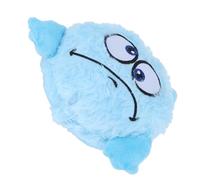 Haofy Interactive Dog Plush Toy, Shaking Bouncing Ball with Squeak Sound Engaging Cartoon Design for Mental Stimulation Perfect 8.1 X 5.7 Inch Size for Small Large Dogs Indoor Outdoor (Blue-without