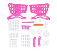 Haofy Interactive in the Shopping Cart Plays Food Toys That Is Set for Creative Learning Experience, Lowers Awareness of Objects and Colors, Ideal for the Role -playing Activities of the Toddlers,