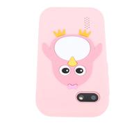 Haofy Interactive Learning Phone, 8 Educational Games for Critical Thinking Development, 2.8-Inch Touchscreen Interface Lightweight At 5. Oz, 32GB SD Card Dual Camera System for Young