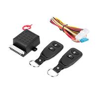 Haofy Keyless Entry System for Car Anti Theft Alarm 12V Central Lock Kit 433MHz Remote Control with Flashing Range Trunk Opener for Old Cars SUVs