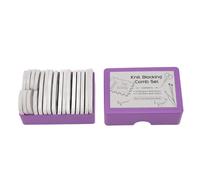 Haofy Knit Blocking Combs Set, Plastic Knitting Tools with 20Pcs Pins Kit, for Crocheting, Sewing, Lace Projects