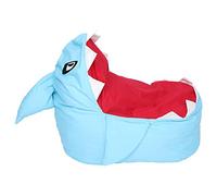 Haofy Lazy Sofa Organizer, Capacity Toy Storage Bag for Stuffed Animals, Bean Bag Chair and Floor Lounger with Appearance Design, for Kids Room, (Blue)