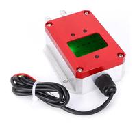Haofy LCD Air Pressure Meter Intelligent Digital Transmitter 4-20mA Output Signal for Hospital Ward Ventilation Aluminum Alloy Cover (0-300Pa)