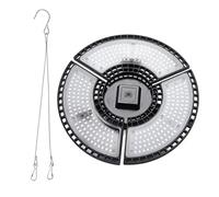 Haofy LED Grow Light Panel, LED Grow Light, E27 E26 Lamp Head Folding Waterproof Indoor Plant Grow Light Greenhouse Succulent Fill Light 100-277V