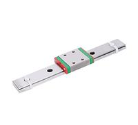 Haofy Linear Guide Miniature High-Strength Block Slider for Automated Industry Applications, Stainless Steel, 38.3x30x9mm, Set of 1