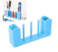 Haofy Magnetic Bobbin Holder Multipurpose Plastic Bobbin Thread Storage Organizer for Embroidery Serger Double Head Sewing Machines Strong Magnets