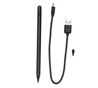 Haofy Magnetic Stylus Pen, Type C Charging Interface Palm Reject Bright Writing Tablet Stylus for Student Air 3 4 5 Generation (Black)