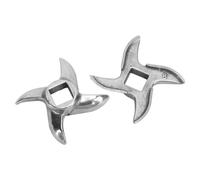 Haofy Meat Grinder Efficient Vane/Wing, Replacement Stainless Steel Blades for Meat Grinder, Efficient Cutting Tool, Safe and Easy to Install for Various Models,Accurately Designed, Easy