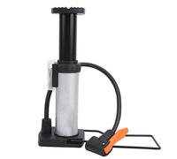 Haofy Mini Aluminium Alloy Bicycle Pump Durable High-pressure Inflator for Cycling Silver 411g