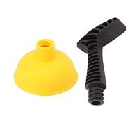 Haofy Mini Plunger 3.5 Inch Cup for Bathroom Sinks, Bathtubs and Toilets - with Non-Slip Handle for Fast Unclogging in RVs, Small Apartments (Style 2)