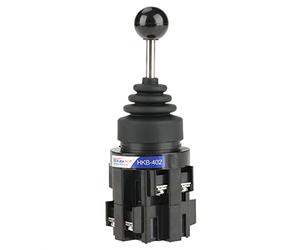 Haofy Momentary Joystick Switch, Basic Switches Return Switch for Industrial Control, 30mm Mounting Hole, Reliable Control for AC DC Circuits Momentary Joystick, 4 Position
