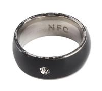 Haofy NFC Smart Ring Offers Secure Data Sharing and Privacy Protection for Mobile Devices, No Charging Required. Applicable scene: Tech Enthusiasts (size7)