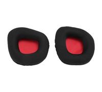 Haofy Noise Insulation Ear Pillow 2PCs Replacement for Empty Elite USB, Ergonomic Ear Pads for Headphones -enthusiasts (Red Mesh)