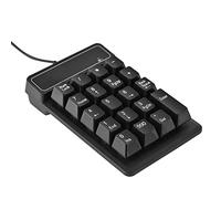 Haofy Numeric Keypad USB Wired Number Pad, Ergonomic ABS Material with 000 Key for Fast Typing, Ideal for Office Workers and PC Users