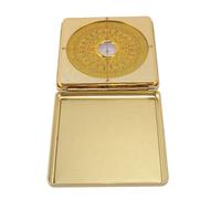Haofy Old Compass Iron Material Feng Shui Luo Pan for Residential Buildings Shui, Practical Decoration (Large Size (24x18.5cm / 9.4x7.3in))
