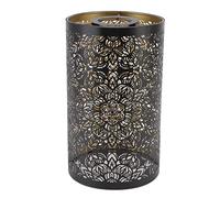 Haofy Openwork Metal Lamp Shade, Intricate Ironwork, Engraved Design, Easy Install, Removable for, 7.9in Height, E26,Wrought Iron Material