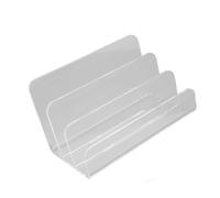 Haofy Organization Compartments of Modern Mail 3 and Holder of Trolleys, Holder Vertical Files for the Office the Office - Acrylic Equipment, Direct Use