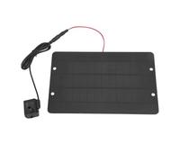 Haofy Outdoor Solar Fountain Kit with 6V 10W Monocrystalline Solar Panel - Energy Efficient Submersible for Small Pond, Bird Bath & Fish Tank