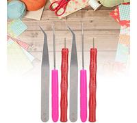 Haofy Paper Quilling Tools Set, 12 Pieces Art Craft Kit with Needle Pen, Slotted Tools for Card Making (3-piece Paper Quilling Tool Set)