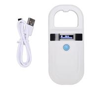 Haofy Pet Microchip Reader for Dogs Cats Livestock with 128 Records Storage Bright OLED Display FDX B ISO11784 11785 Compatible Handheld Animal ID Scanner