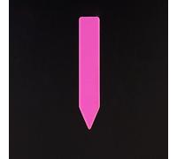 Haofy Plastic Plant Tags 100Pcs Garden Seed Markers Nursery Seedling Labels Easy Writing Reusable Name Stakes Vegetables Pots Indoor Outdoor Gardening Supplies Gifts Women Men (10x1.8cm Pink)