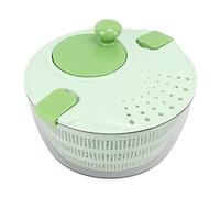Haofy Plastic Salad Spinner Fast Mixing Salad -dehydrator for Kitchen, Spinners for Vegetables and Fruit (Green)