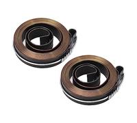 Haofy Plated Drill Press Spring Universal Quill Feed Return Coil Spring for Drilling Milling Machine, Material: Steel, 2 Pcs Wide Usage As Various Coil Springs, Suitable for Drill and Milling
