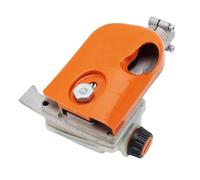 Haofy Pole Saw Head Replacement Gear Head Assembly for HT73 HT75 HT100 HT101 HT130 HT131 HT250 KM90 KM110 with 24mm Square Hole Aluminum Plastic Durable Pruning Tool
