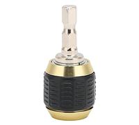 Haofy Pop-Up Drill Chuck Stainless Steel Durable Hex Adapter Tool for Electric, Comfortable Handle for Daily Use