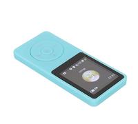 Haofy Portable MP3 Player, Compact 1.8 Inch LCD Touch Screen with Built-in Speaker for Clear Audio Playback, MP3 MP4 Support Up to 32GB Storage, 200mAh Battery Life Perfect for Cycling (Blue)
