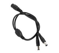 Haofy Powerful CCTV Camera Adapter Cable Splinters for Inexpensive Power Distribution, for LED Light Strips, Beams, 12 V Equal Current Components, Suitable the Safety System Home Traffic (1 to 2)