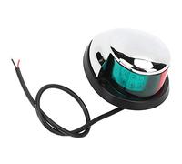 Haofy Precise Yacht Navigation Light 12V LED Signal Lamp with Bright Green Red Lights and 225 Degree Beam Angle for Boaters on 35 Foot Vessels Ensuring Safe Nighttime Sailing