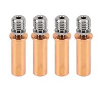 Haofy Professional 3D Printer All Metal Heatbreak Upgraded Alloy & Copper Throat Rohr Replacement Kit, 4PCS 3D Printing Accessories (for Vyper)